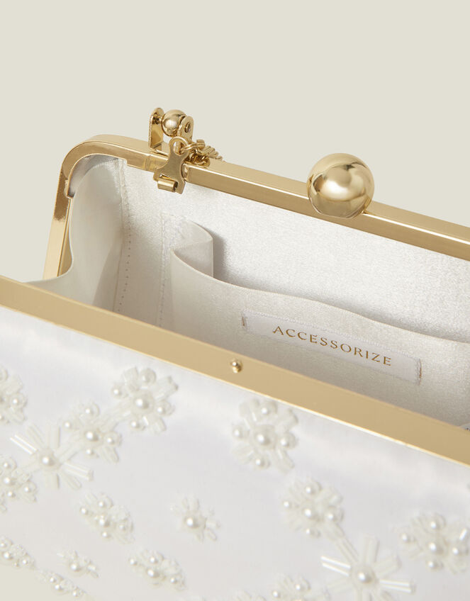 Bridal Beaded Handbag, , large