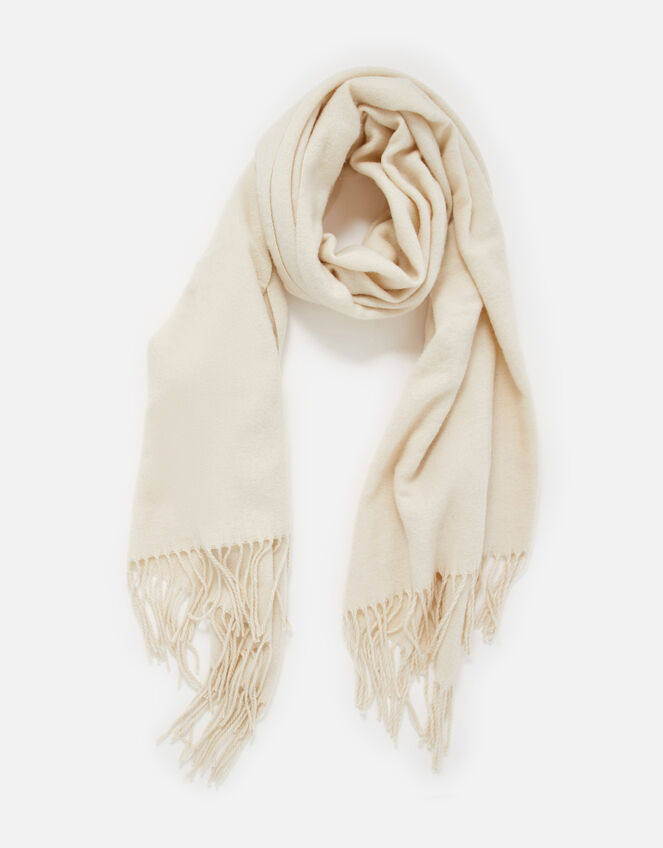 Luxe Blanket Scarf in Wool Blend, , large
