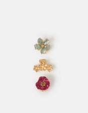 3-Pack Floral Metal Claw Clips, , large