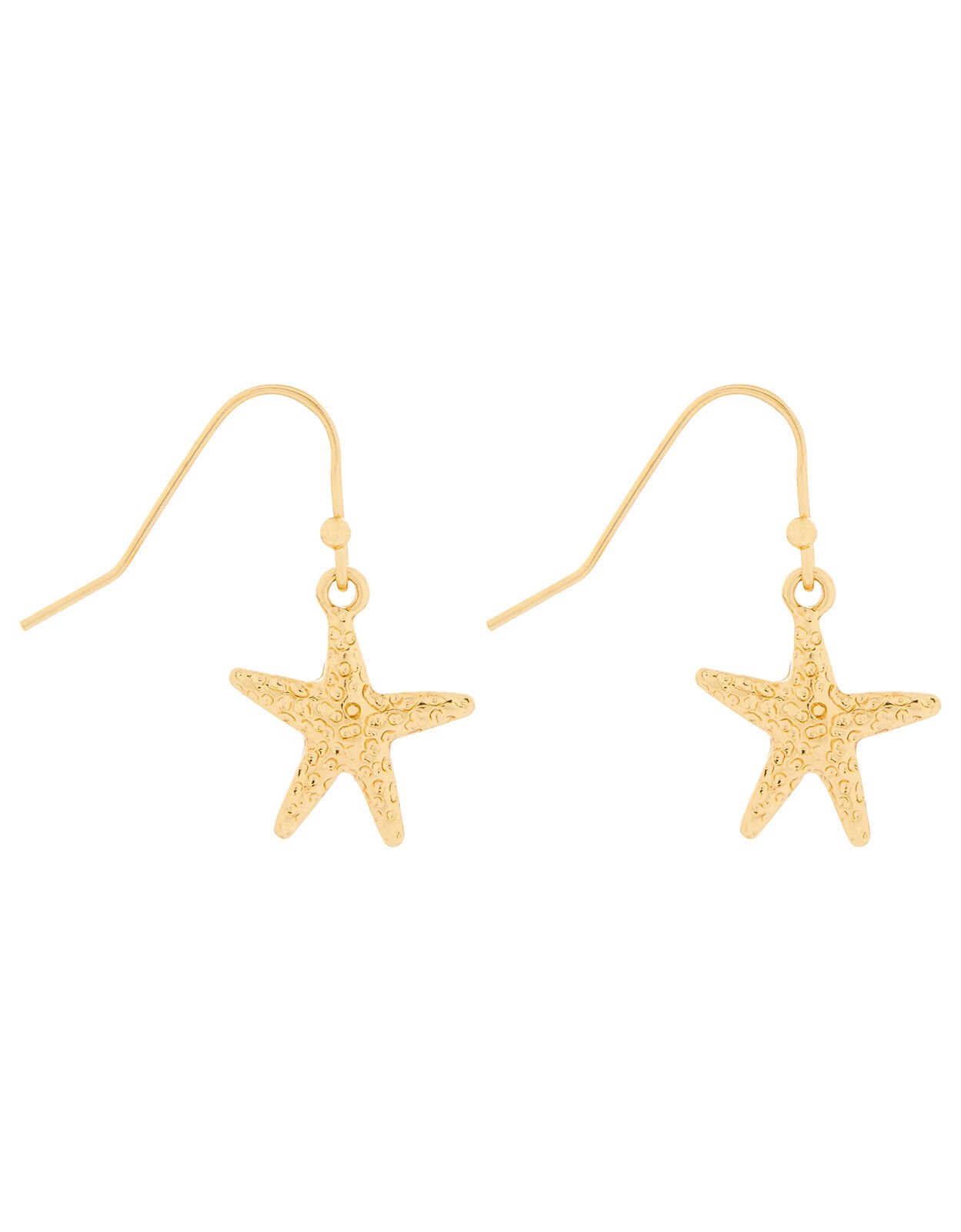 starfish drop earrings