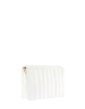 Chantelle Quilted Cross-Body Bag, White (WHITE), large