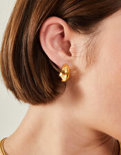 14ct Gold-Plated Teardrop Earrings, , large