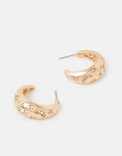 Celestial Diamanté Hoop Earrings, , large