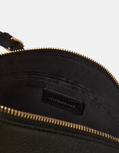 Leather Double Zip Camera Bag, , large