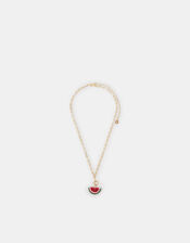 Watermelon Beaded Charm, , large