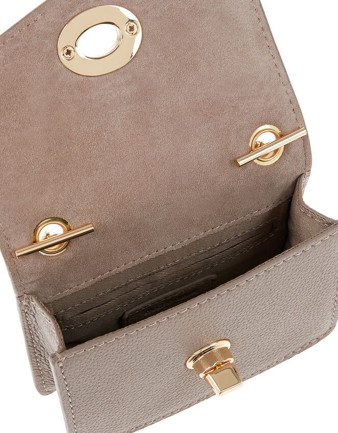 Clara Cross-Body Bag, Mink (MINK), large