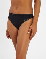 2-Pack Lace-Trim Thongs, Multi (ASSORTED), large