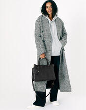 Caroline Handheld Bag, Black (BLACK), large