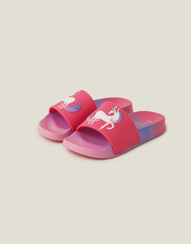 Unicorn Sliders, Pink (PINK), large