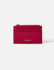 Three-Part Card Holder, Red (RED), large