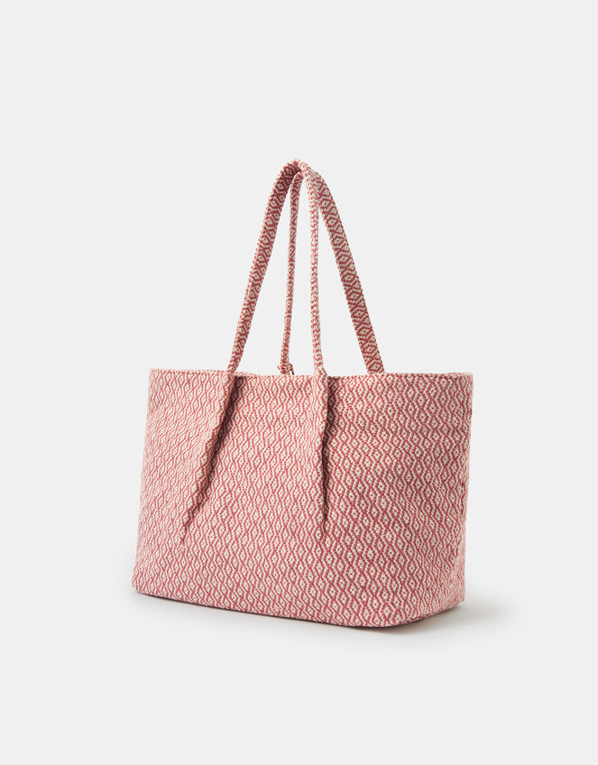 Geometric Shopper Bag, , large