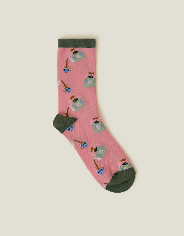 Tea Time Socks, , large