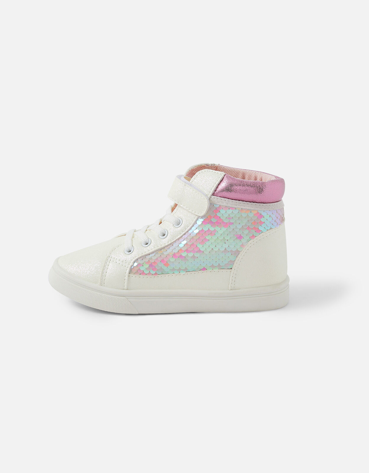 Girls sequin top trainers