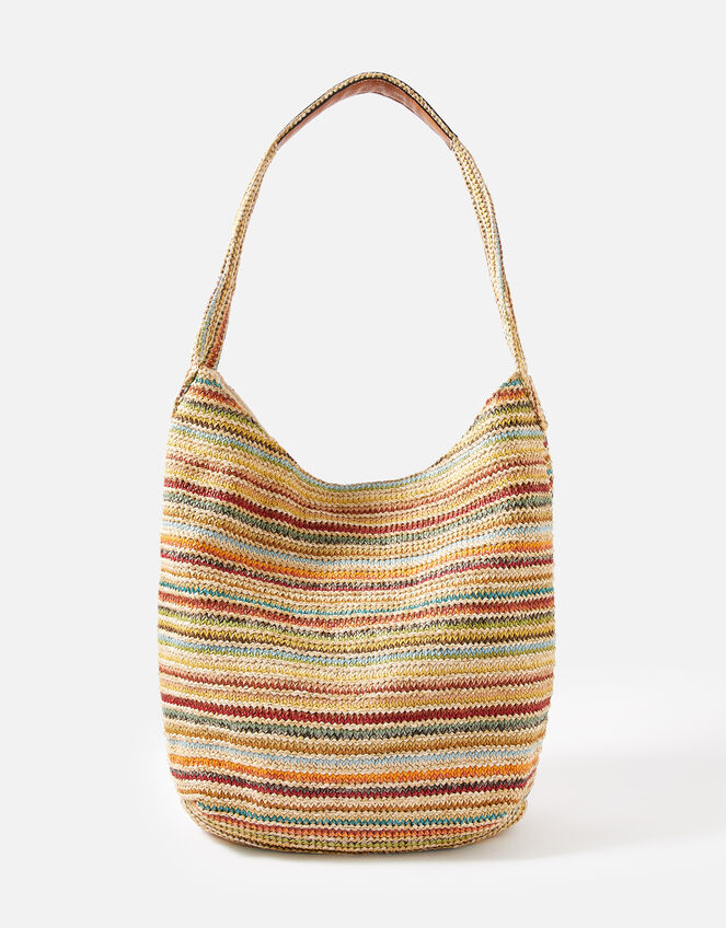 Stripe Weave Shoulder, , large