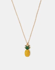 Pineapple Pendant Necklace, , large