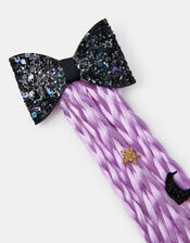 Girls Halloween Fake Hair Clip, , large