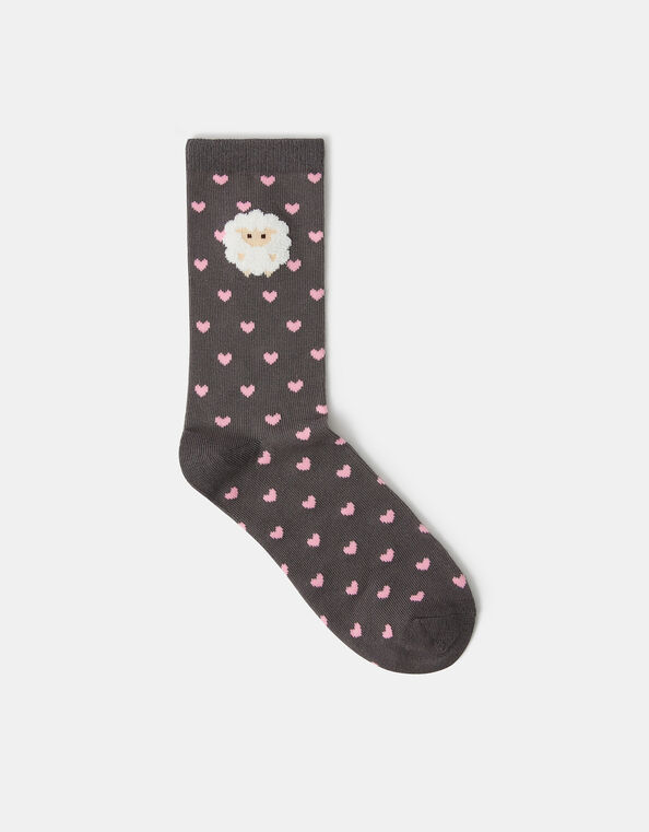 Sheep Heart Socks, , large