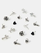 8-Pack Rock Star Stud Earrings, , large