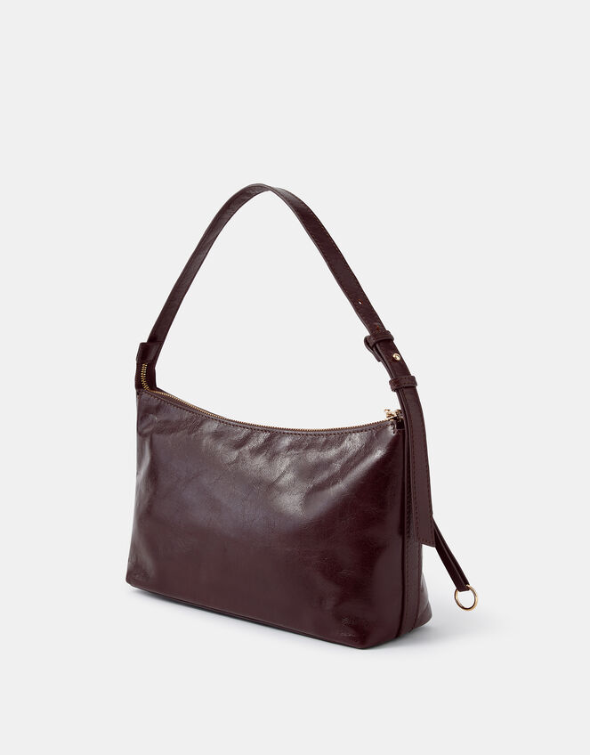 Patent Leather Shoulder Bag, , large