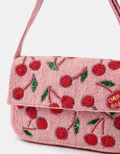 Accessorize x Good Manners Beaded Cherry Shoulder Bag, , large