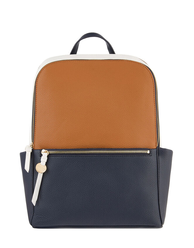 Amy Colour-Block Backpack, , large