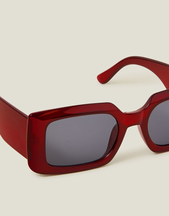 Chunky Rectangle Sunglasses, , large
