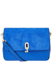 Carly Cross-Body Bag, Blue (COBALT), large
