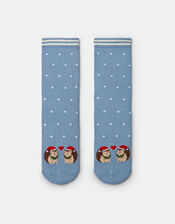 Christmas Hedgehog Socks, , large