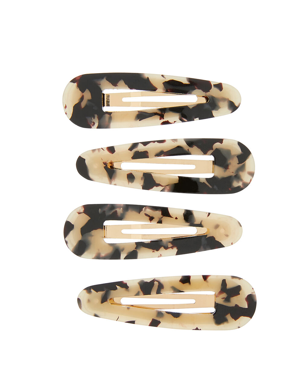 Resin Snap Hair Clip Set Hair clips Accessorize UK