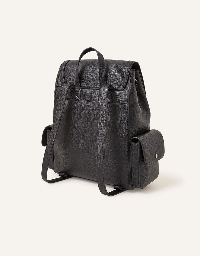 Multi Pocket Laptop Backpack, Black (BLACK), large