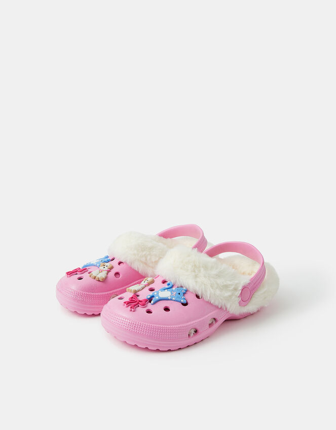Pet Club Slipper Clogs, Pink (PINK), large
