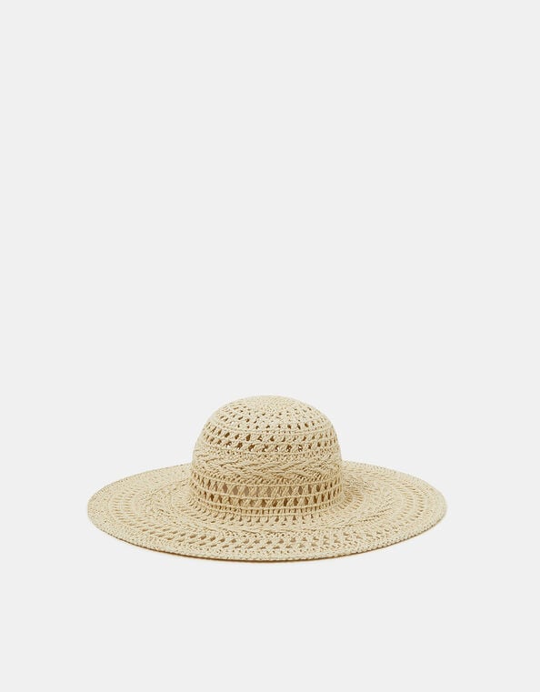 Crochet Floppy Hat, , large
