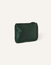 Beaded Satin Wristlet, , large