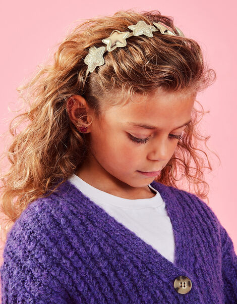 Girls Star Headband, , large