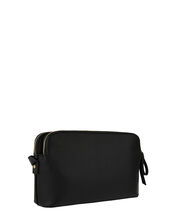 Taylor Vegan Cross Body Bag, Black (BLACK), large