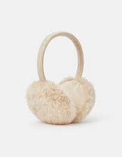 Faux Fur Earmuffs, , large