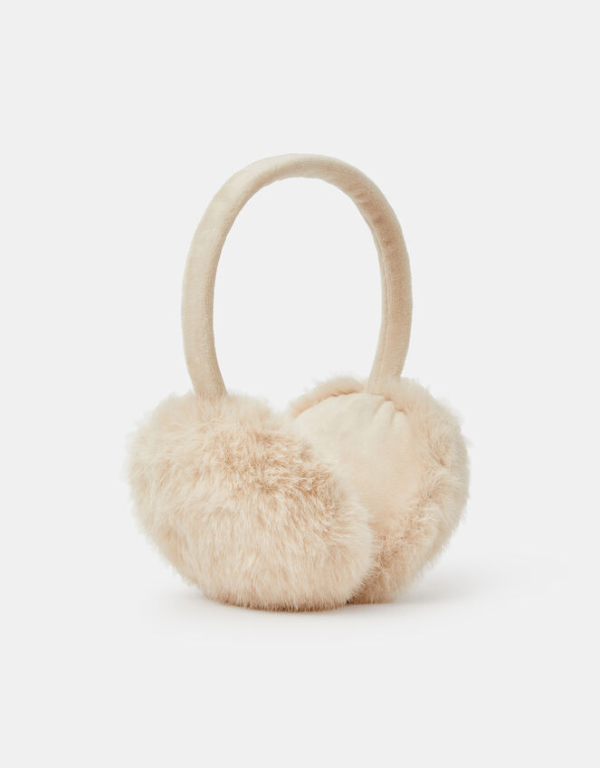 Faux Fur Earmuffs, , large