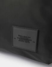 Harper Nylon Laptop Tote Bag, Black (BLACK), large