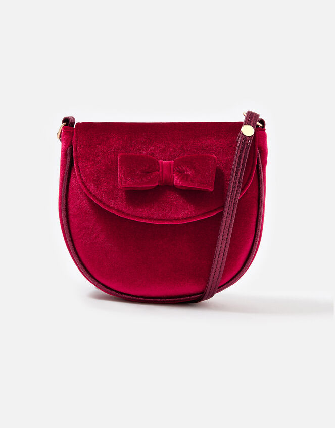 Velvet Bow Bag , , large