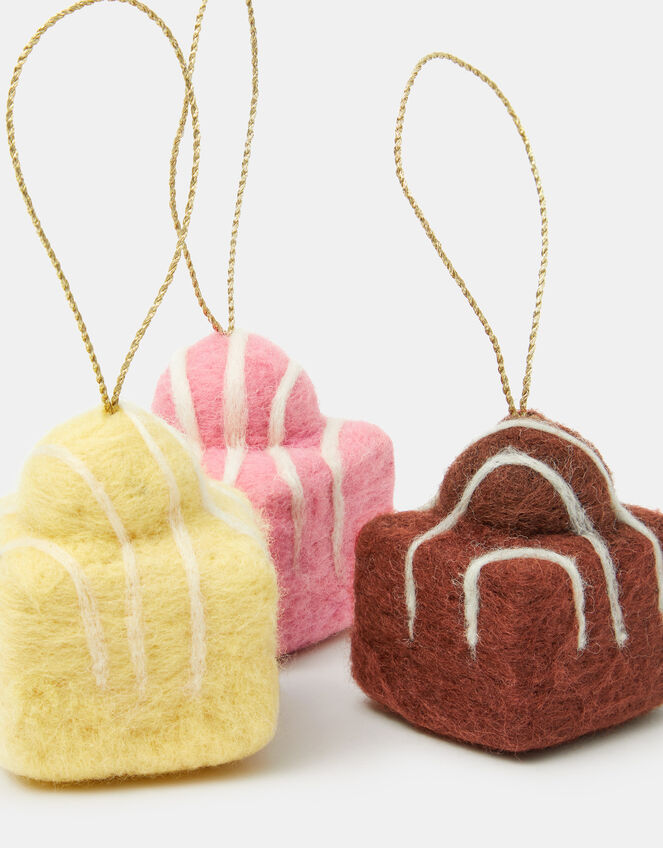 3-Pack French Fancy Christmas Tree Decorations, , large