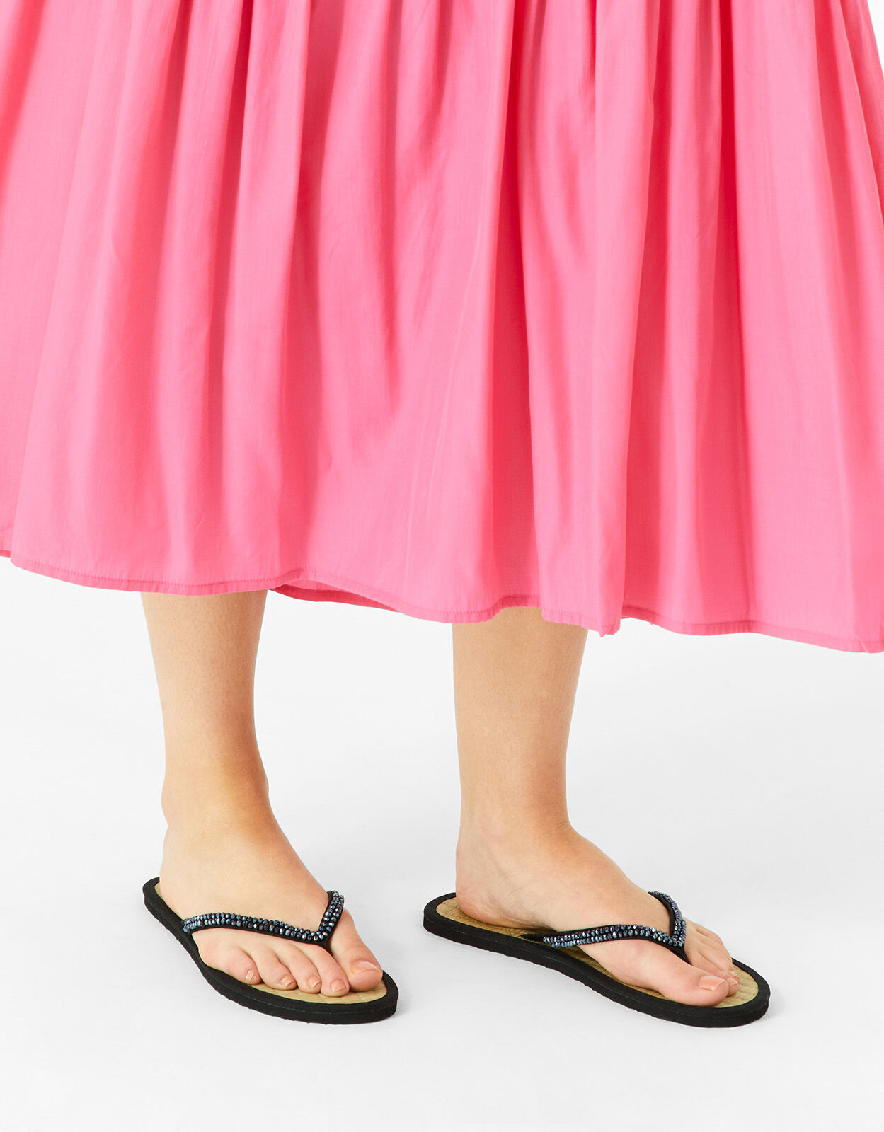 Pewter cheap flip flops