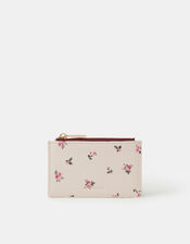 Floral Print Card Holder, , large