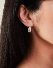 Molten Hoop Earrings, , large