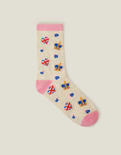 London Print Socks, , large