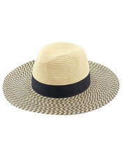 Portofino Fedora Hat, Blue (NAVY), large