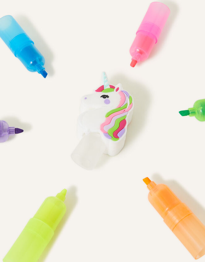 Girls Unicorn Highlighter Pen, , large
