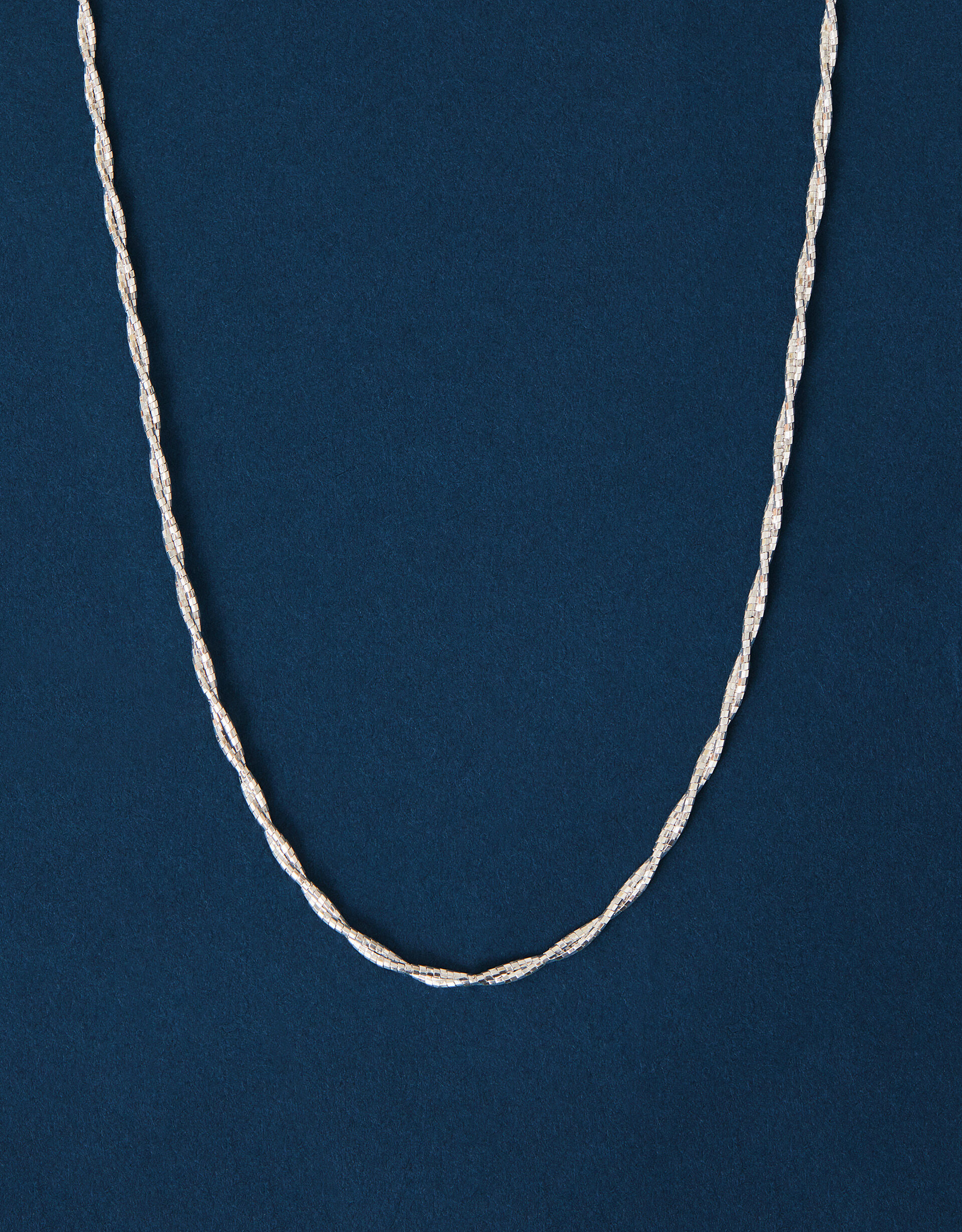 アクセサリー GIDEAL. twist chain silver necklace Sterling Silver-Plated Twist Chain Necklace | Necklaces