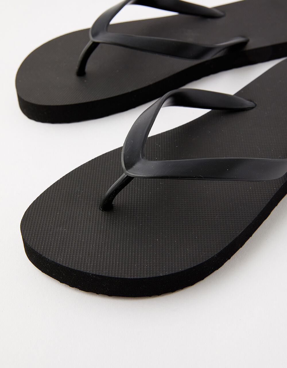 Plain Flip Flops Black Flip flops Accessorize Global
