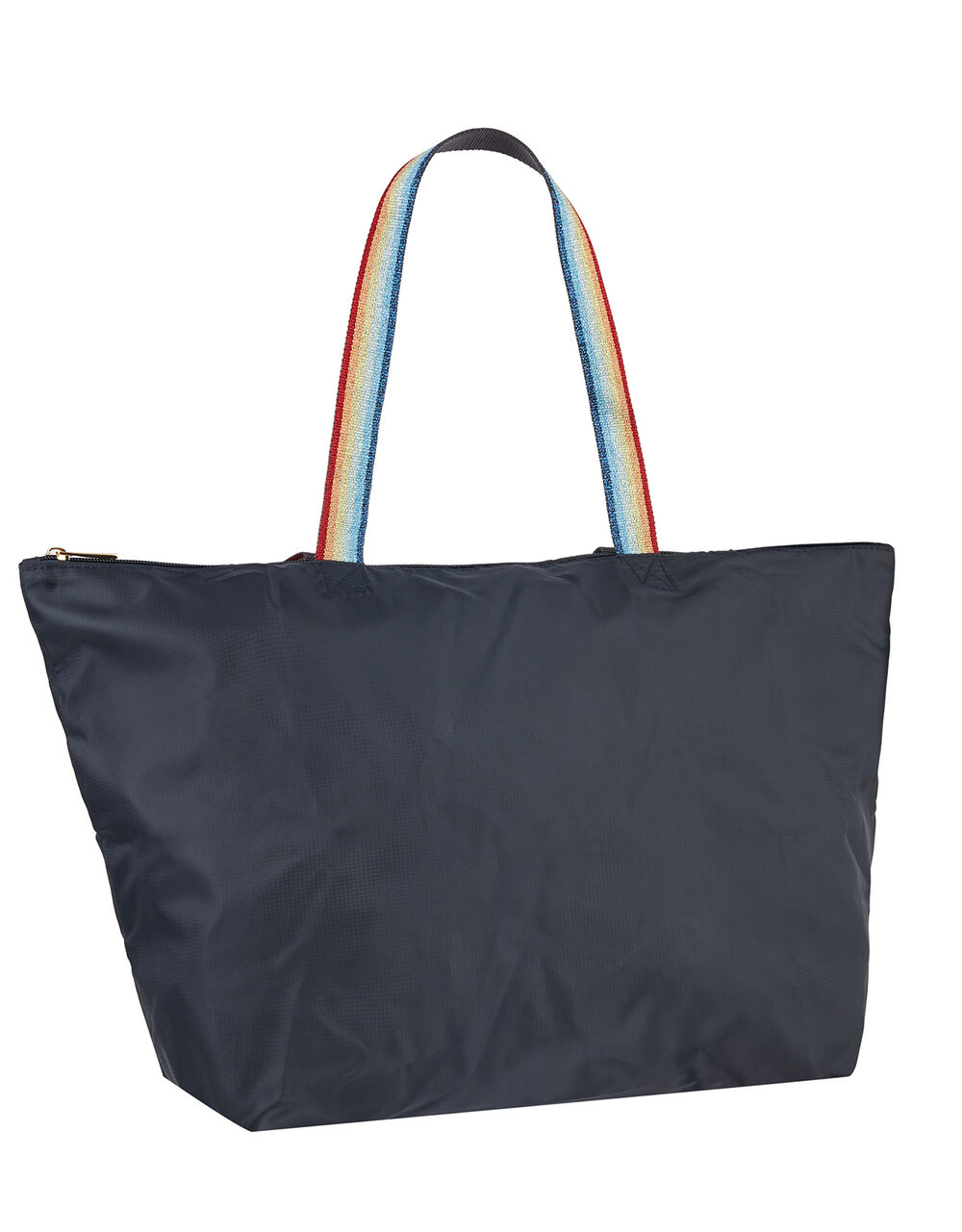 Rainbow Strap Packable Shopper Bag Tote & Shopper bags Accessorize UK