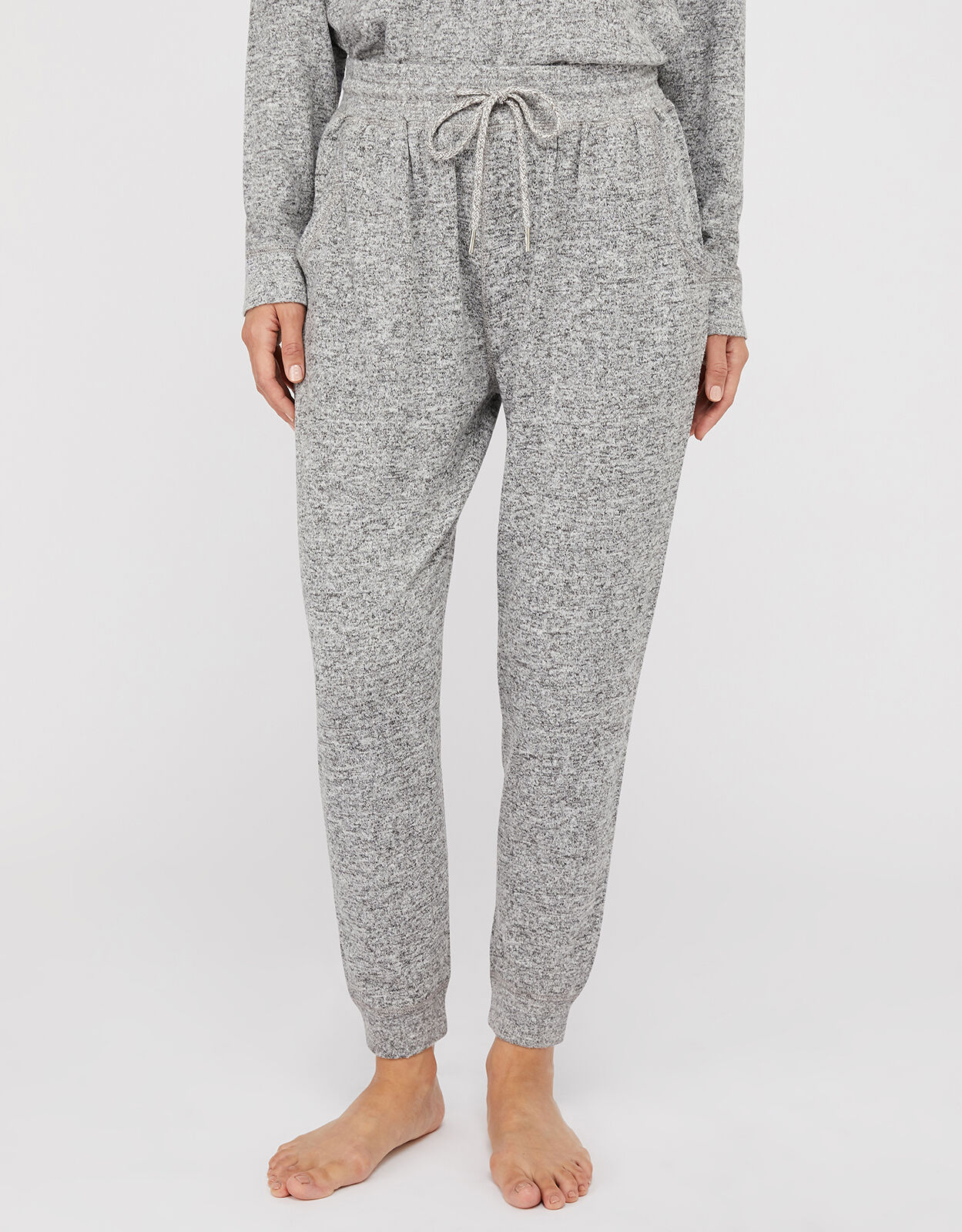 Grey Marl Joggers Grey | Leggings 